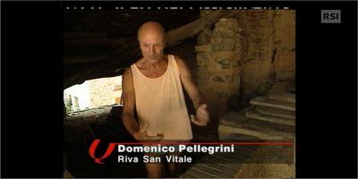 Domenico Pellegrini, discendente delle ultime fornaci ancora esistenti a Riva San Vitale